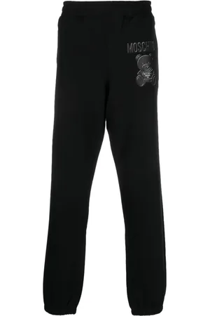 Moschino Logo-print organic cotton track pants