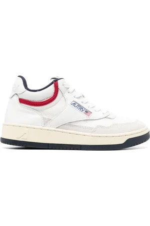 Autry Open Mid lace-up sneakers