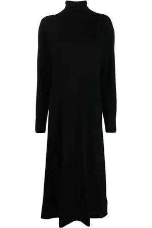 Jil Sander Maxi high-neck cashmere dress