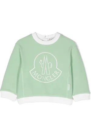 Moncler Logo-embroidered long-sleeve sweatshirt