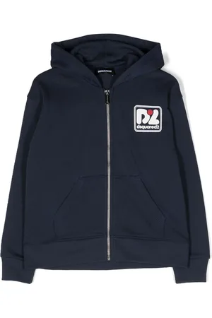 Dsquared2 Logo-patch hoodie