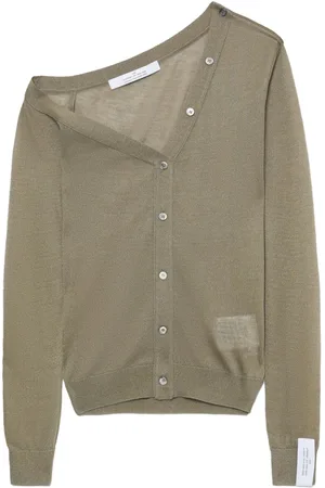 Rokh Asymmetric button-down cardigan