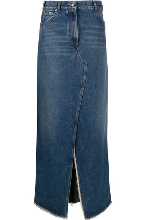 DARKPARK Denim maxi skirt