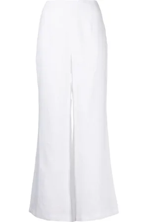 FAITHFULL THE BRAND Ottavio flared linen trousers