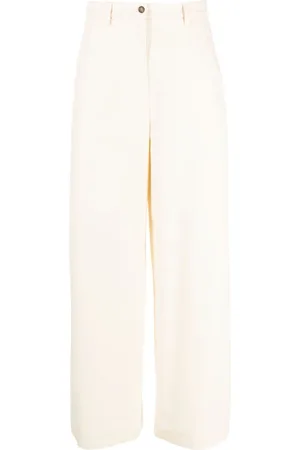 Rochas High-waist wide-leg trousers