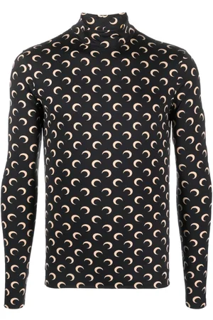 Marine Serre Crescent Moon turtle neck top