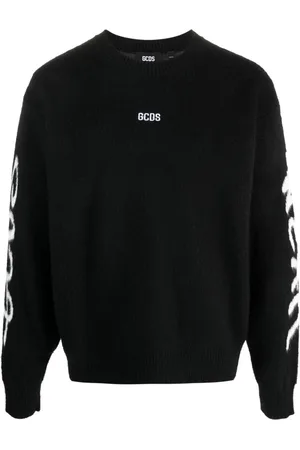GCDS Graffiti Brushed Sweater