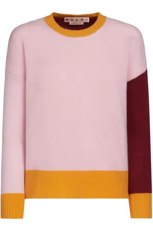Marni Colour-block cashmere jumper