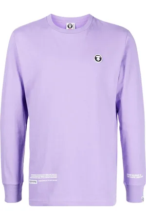 A Bathing Ape Logo-patch cotton sweatshirt