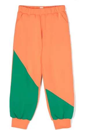 Wauw Capow by Bangbang Emma Mixed stretch organic-cotton trousers