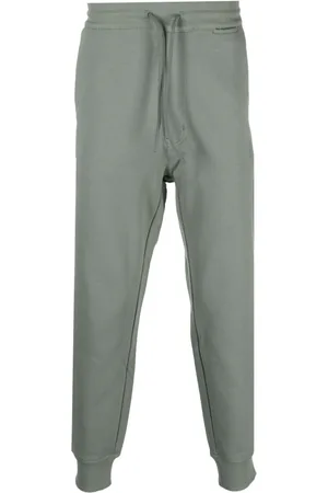 Y-3 Logo-patch organic-cotton track pants