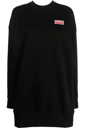 Kenzo Logo-print sweatshirt dress