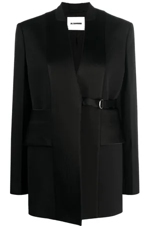 Jil Sander Asymmetric wool blazer