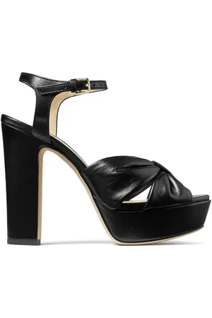 Jimmy Choo Heloise 120mm leather sandals