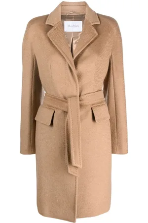 Max Mara Bingo camel-hair mid coat