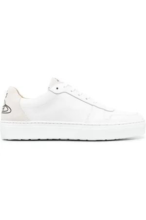 Vivienne Westwood Orb-print Leather Sneakers - Farfetch