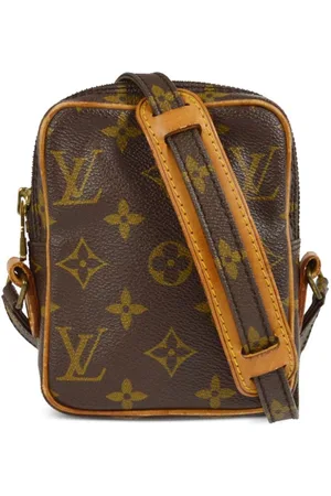 Louis Vuitton 1982 Pre-owned Monogram Mini Danube Shoulder Bag - Brown