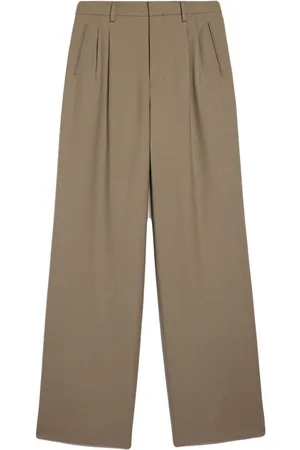 Ami Wide-leg wool trousers
