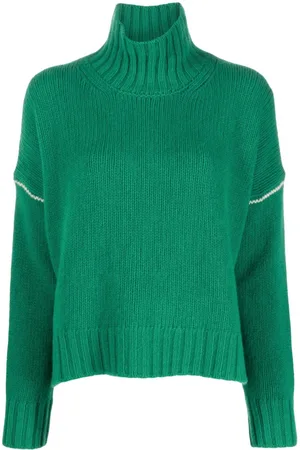 Woolrich Contrasting-stitch knitted jumper