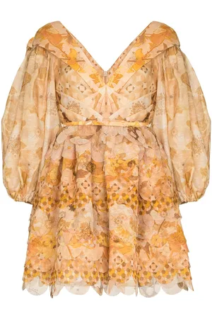ZIMMERMANN Tempo puff-sleeve dress