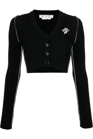 OFF-WHITE Outline cropped cardigan