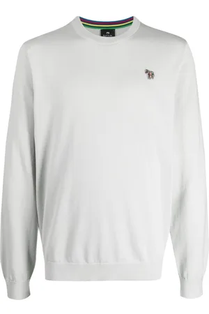 Paul Smith Zebra-patch crew-neck jumper