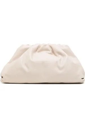 Bottega Veneta Gathered detailing clutch