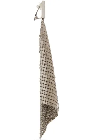Paco rabanne Flow Pixel mesh drop earring