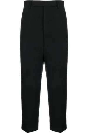 Rick Owens Virgin wool cropped trousers