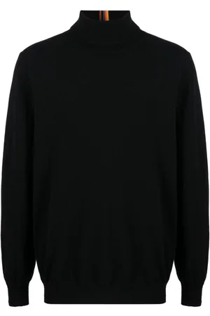 Paul Smith Stripe-detailing roll-neck jumper