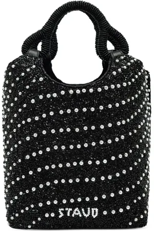 Staud Cote bead embellished tote bag