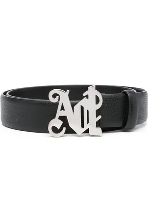 Palm Angels PA Monogram leather belt