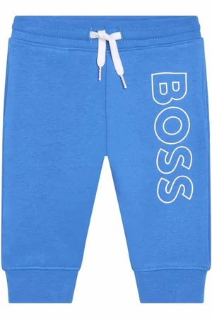 HUGO BOSS Embossed-logo trousears