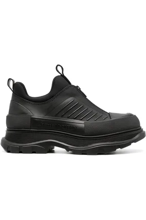 Alexander McQueen Zip-up leathers sneakers