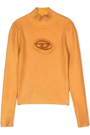 Diesel Logo-plaque high-neck jumper