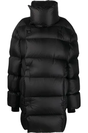 Rick Owens Padded high-neck coat