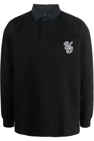Y-3 Logo-embroidered cotton shirt