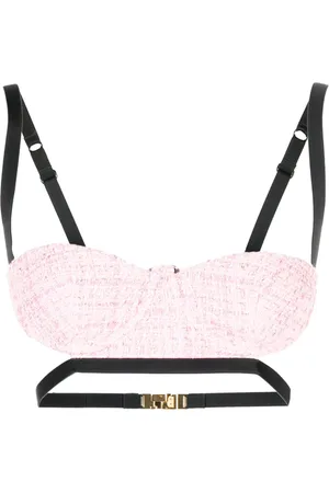 GCDS Tweed bra top