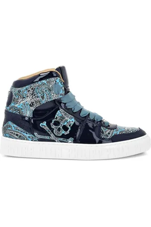 Philipp Plein Paisley high-top sneakers