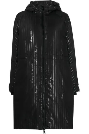 Armani Exchange Logo-print hooded coat