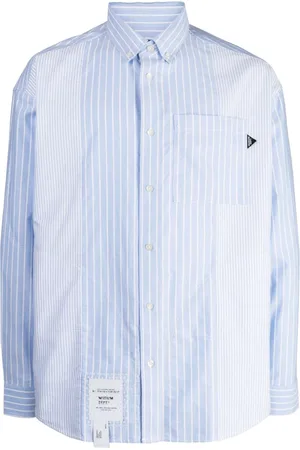 Musium Div. Pinstripe-pattern long-sleeve shirt