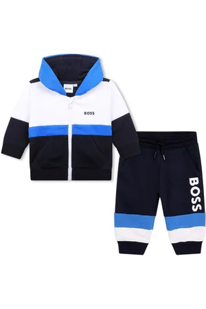 HUGO BOSS Colour-block tracksuit set