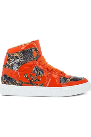 Philipp Plein Paisley high-top sneakers