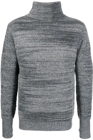 BARENA Mélange-effect virgin-wool jumper