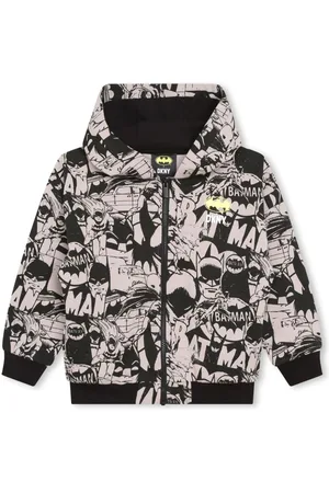 DKNY X Batman graphic-print zipped hoodie