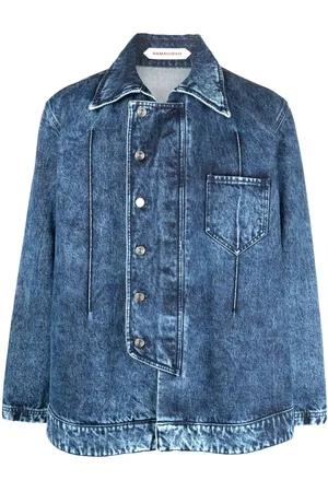 Daily Paper monogram-jacquard Denim Shirt Jacket - Farfetch