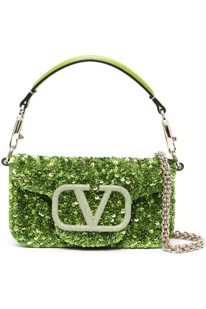 VALENTINO GARAVANI VLogo Signature sequin-embellished mini bag