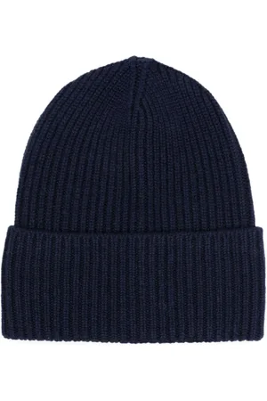 LISKA Ribbed-knit cashmere beanie