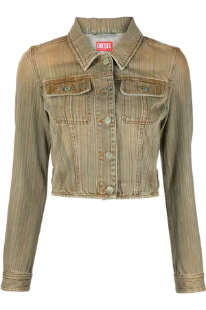 Diesel De-Slimmy cropped denim jacket