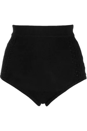 Cashmere In Love Kira crochet-knit mini shorts